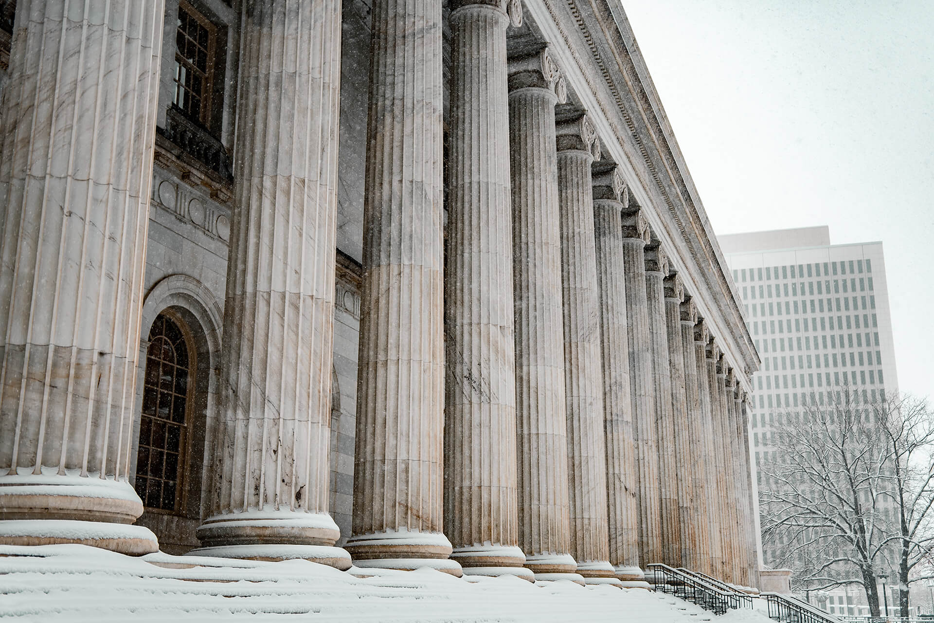 Courthouse Pillars